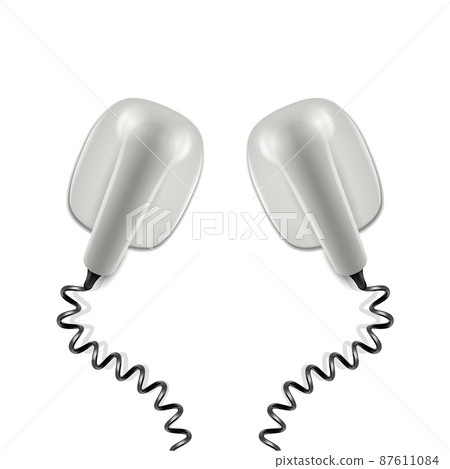 Defibrilliator vector illustration isolated on white background 87611084