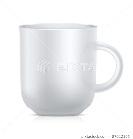 Mug illustration isolated on white background - Stock Illustration ...