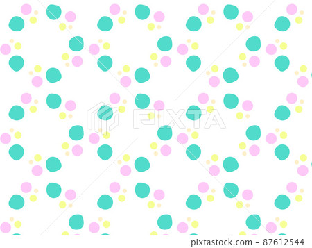 Abstract round polka dot colorful illustration wallpaper Abstract round polka dot colorful illustration wallpaper 87612544