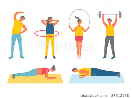 Fitness Training and Sport Exercise, Men and Women 87612988