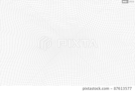 Wireframe landscape on white background. Abstract geometric vector technology background. 3d vector digital background. Wireframe landscape on white background. Abstract geometric vector technology background. 3d vector digital background. 87613577