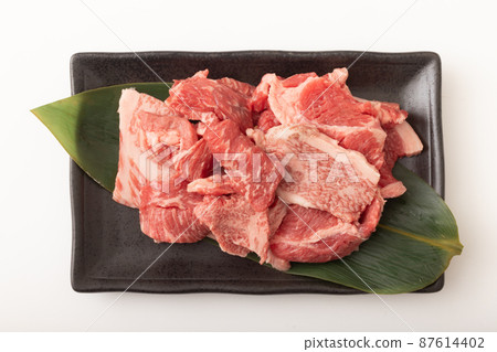 Domestic beef cut off beef for grilled meat Domestic beef cut off beef for grilled meat 87614402