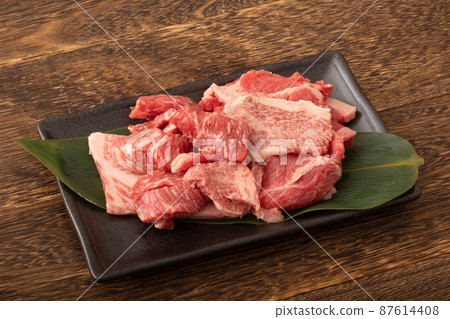 Domestic beef cut off beef for grilled meat 87614408