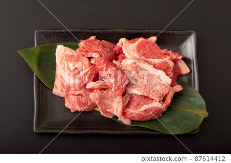 國產牛肉切碎牛肉烤肉 國產牛肉切碎牛肉烤肉 87614412