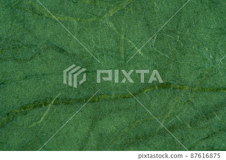 Background material Japanese paper green Background material Japanese paper green 87616875