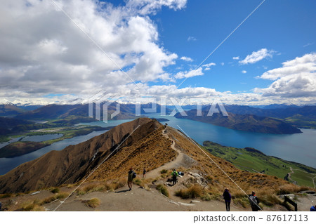 從勞埃德峰（瓦納卡：新西蘭）觀看 87617113