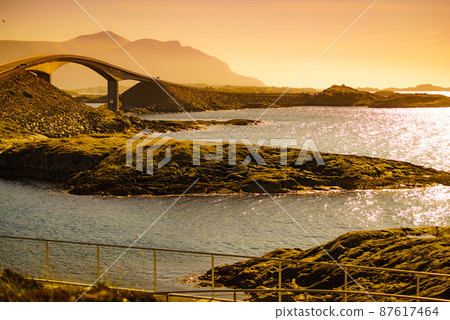 The Atlantic Road in Norway 87617464