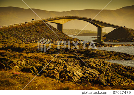 The Atlantic Road in Norway The Atlantic Road in Norway 87617479