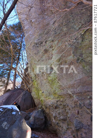 Fudo Waterfall in Takizawa Fudo Otaki Gunma Prefecture designated scenic spot Akagiyama Bakufu Waterfall Ice Waterfall Fudo Waterfall in Takizawa Fudo Otaki Gunma Prefecture designated scenic spot Akagiyama Bakufu Waterfall Ice Waterfall 87617721
