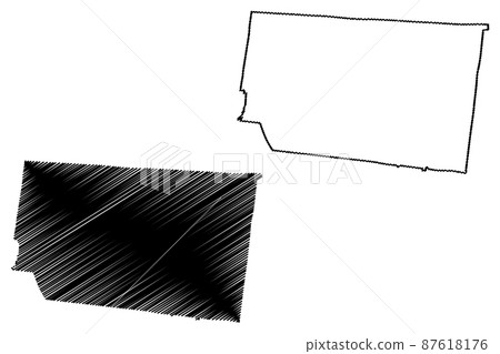 Macon County, State of Tennessee (U.S. county, United States of America, USA, U.S., US) map vector illustration, scribble sketch Macon map Macon County, State of Tennessee (U.S. county, United States of America, USA, U.S., US) map vector illustration, scribble sketch Macon map 87618176
