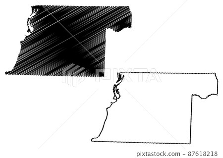 Obion County State Of Tennessee U S County Stock Illustration   87618218 