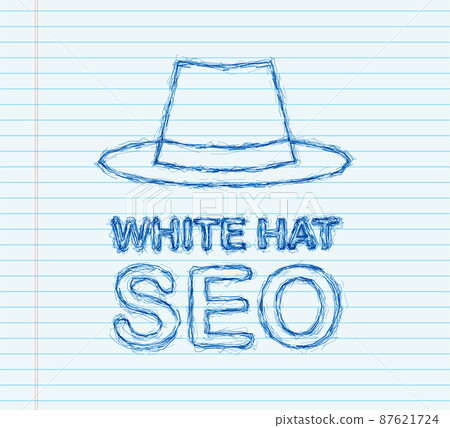 White hat seo sketch banner. Magnifier, and other search engine optimization tools and tactics. Vector illustration. White hat seo sketch banner. Magnifier, and other search engine optimization tools and tactics. Vector illustration. 87621724