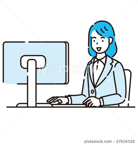 Line art person 87626588