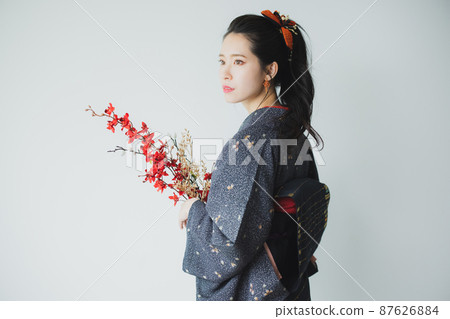 和服黑色小紋 87626884