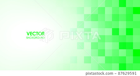 綠色瓷磚背景矢量素材 87629591