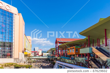 Kanagawa Prefecture Ebina Station East Exit Station Front Scenery 87629602