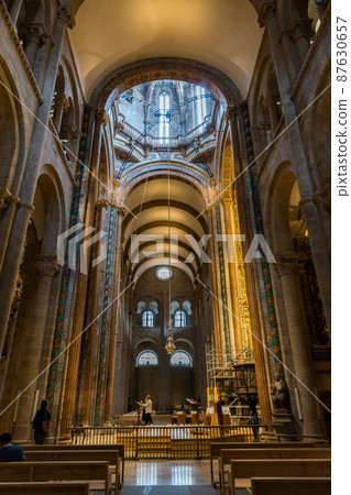 Inside the Cathedral of Santiago de Compostela Inside the Cathedral of Santiago de Compostela 87630657