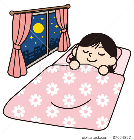 一個女人在睡覺 一個女人在睡覺 87634897