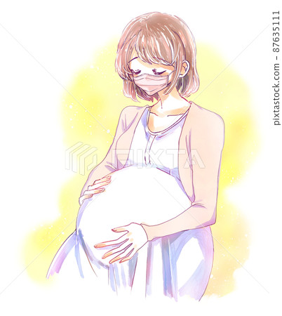 Gentle pregnant woman mask Gentle pregnant woman mask 87635111