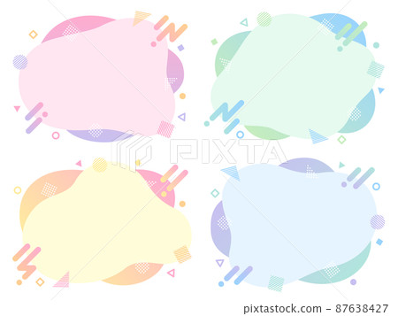 Loosely shaped pop frameset 87638427