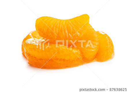 Canned tangerine. Pickled mandarin fruit. 87638625