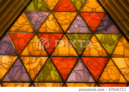 新西蘭燈火通明的基督城過渡大教堂,俗稱紙教堂 新西蘭燈火通明的基督城過渡大教堂,俗稱紙教堂 87640721