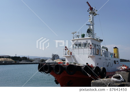 Tugboat 2 at Ushima Port Tugboat 2 at Ushima Port 87641450
