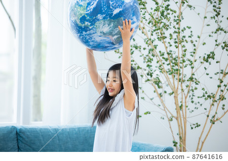 全球地球兒童 87641616