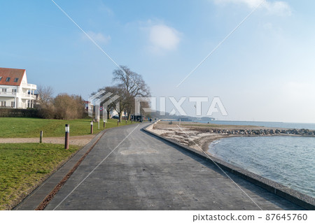 Seashore of Baltic Sea in Sonderborg, Denmark. Seashore of Baltic Sea in Sonderborg, Denmark. 87645760
