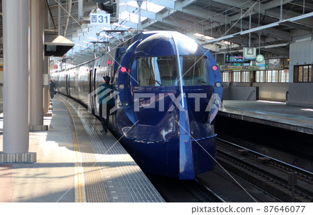 Nankai Electric Railway Limited Express Rapi: t Female Train Conductor 87646077