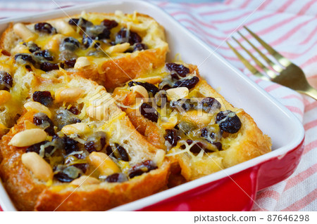 Mexican sweets capirotada Mexican sweets capirotada 87646298