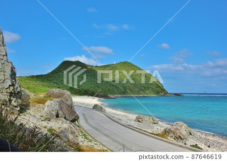 伊赫亞島庫巴山和庫馬亞海岸 87646619