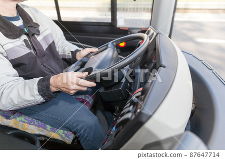 Truck driver at work 87647714