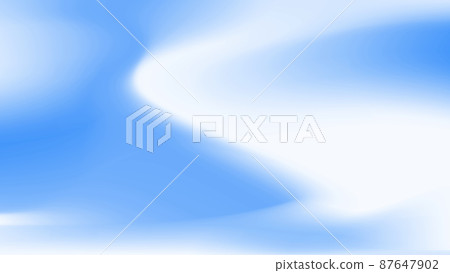 Blue cloth drape cloth wrinkle abstract background material 87647902