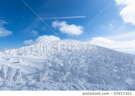 Yamagata Zao Shirogane World Rime on the Rime of Mt. Jizo 87653301