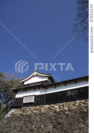 早春的福岡城[福岡縣] 87654254