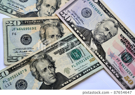 American banknotes American banknotes 87654647