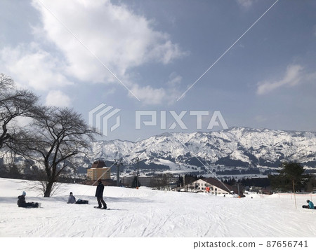Slope scenery Maiko Snow Resort 87656741