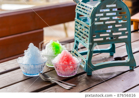 亞洲食物的刨冰 亞洲食物的刨冰 87656816