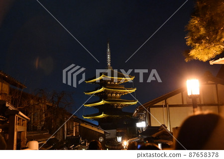 The last Higashiyama Hanatouro, Yasaka Tower 87658378