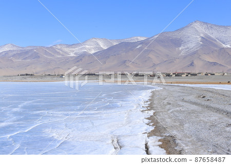 Lake Zorkul Pamir Plateau 87658487