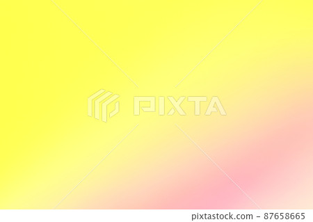 Pastel background: pink and yellow gradient - Stock Photo [87658665] - PIXTA