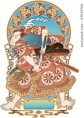 Ukiyo-e samurai part 19 Japanese style Gothic version 87658769