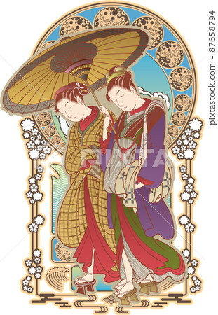 Ukiyo-e Female Part 24 Japanese Gothic Version 87658794