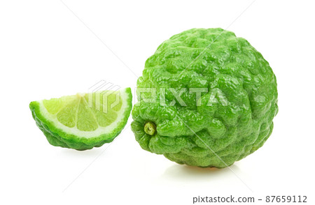 bergamot isolated on whtie background 87659112
