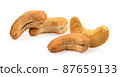 cashew nut isolated on white background 87659133