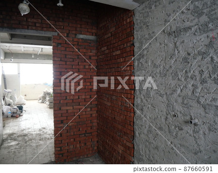 泥漿作物,紅磚,磚 泥漿作物,紅磚,磚 87660591