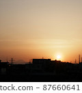 Sunset and Mt. Fuji 87660641