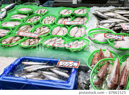 金澤市場 近江町市場 大量鮮魚 金澤市場 近江町市場 大量鮮魚 87661525
