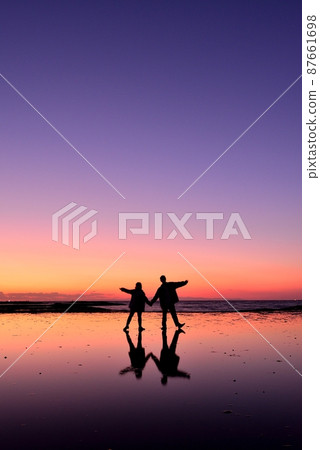 Tidal flats in Tenjinzaki 87661698